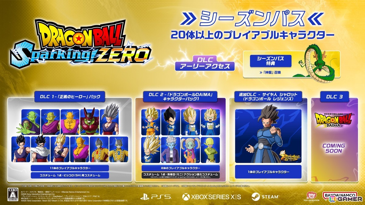 「ドラゴンボール Sparking! ZERO」に「ドラゴンボール レジェンズ」の主人公・シャロットが参戦決定！追加DLCとして6月27日に発売の画像
