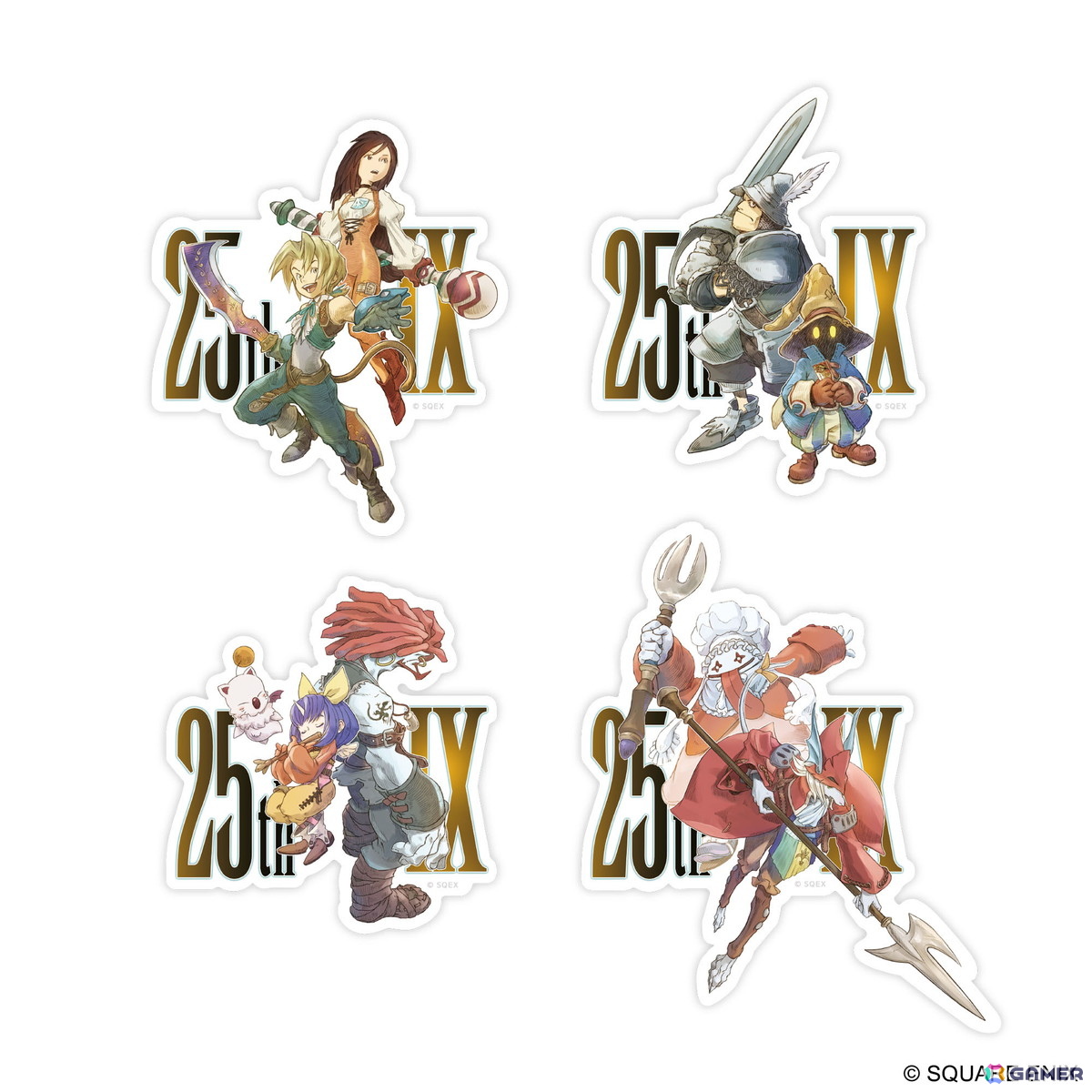 「FFIX」25th ANNIVERSARY at SQUARE ENIX POP UP STOREが大丸梅田店・大丸東京店で開催!グッズ販売やイラストパネルの展示、フォトスポットもの画像
