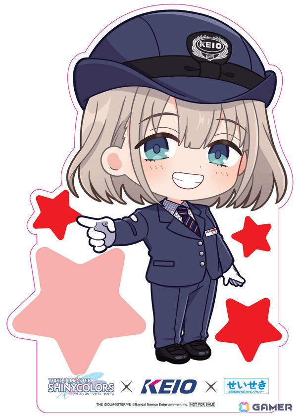 「シャニマス」果穂&あさひが登場の京王電鉄コラボ第2弾が7月4日より開催!デジタルラリーに加え記念乗車券やオリジナルグッズも販売の画像