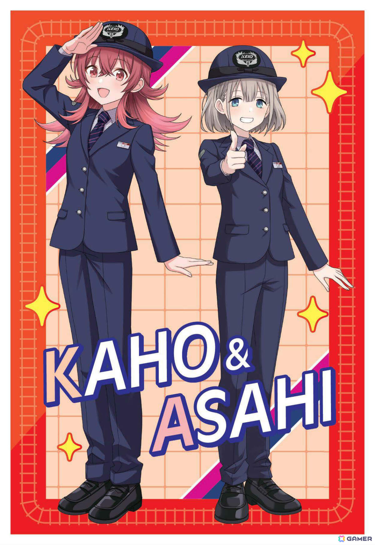 「シャニマス」果穂&あさひが登場の京王電鉄コラボ第2弾が7月4日より開催!デジタルラリーに加え記念乗車券やオリジナルグッズも販売の画像