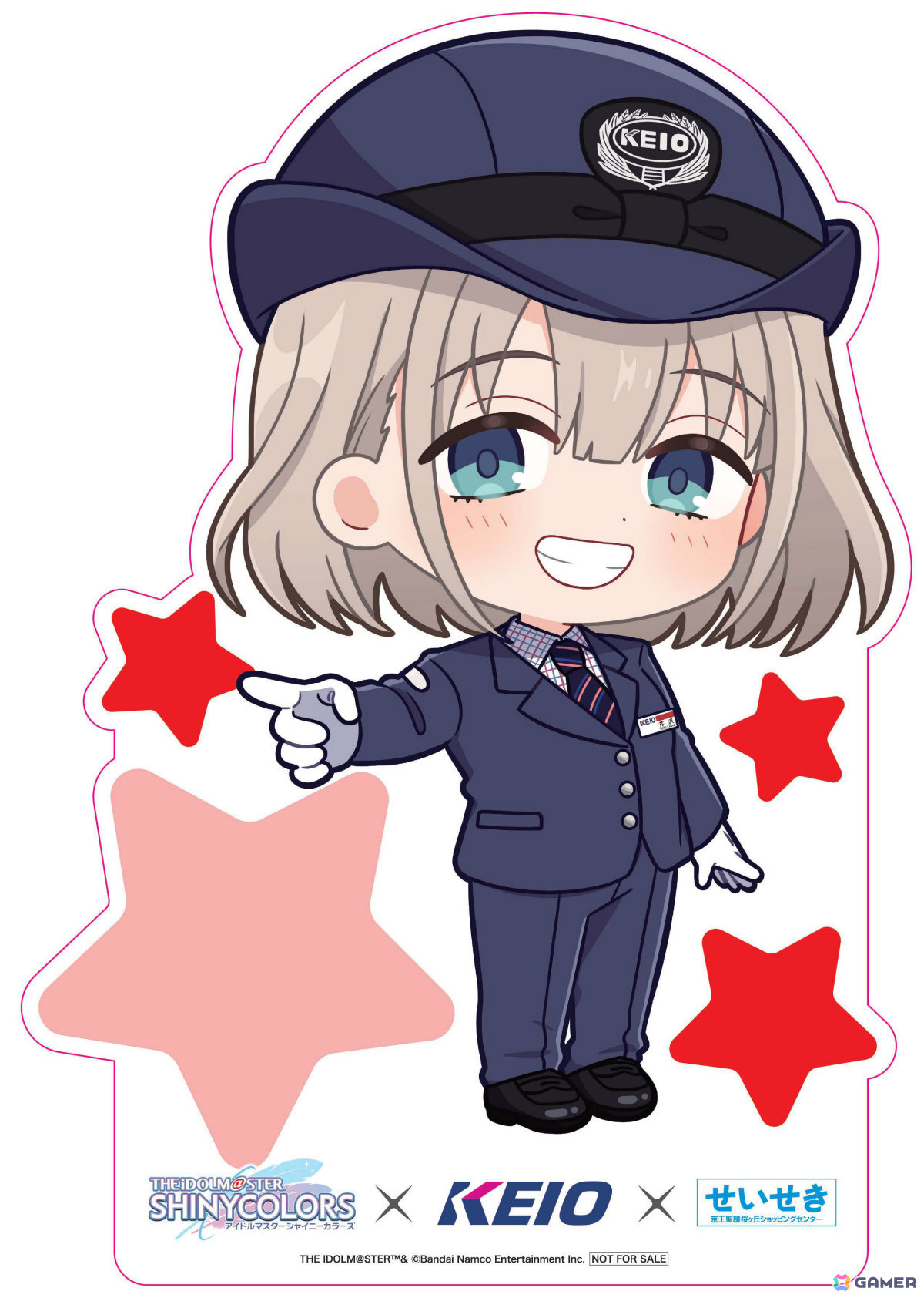 「シャニマス」果穂＆あさひが登場の京王電鉄コラボ第2弾が7月4日より開催！デジタルラリーに加え記念乗車券やオリジナルグッズも販売の画像3