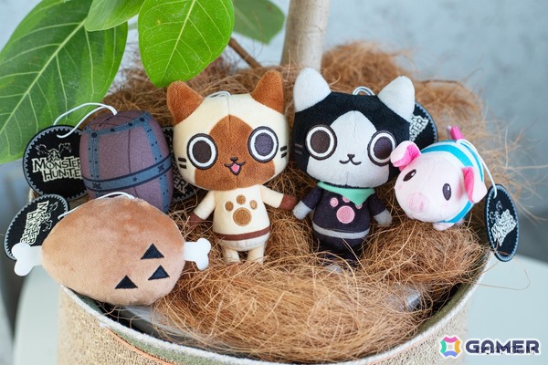 「モンハン」に登場するアイルーやプーギーたちがぬいぐるみになって登場！全国のアミューズメント施設にて6月下旬より順次展開の画像3