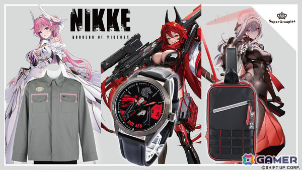 勝利の女神：NIKKE」ドロシー、レッドフード、紅蓮：ブラックシャドウ