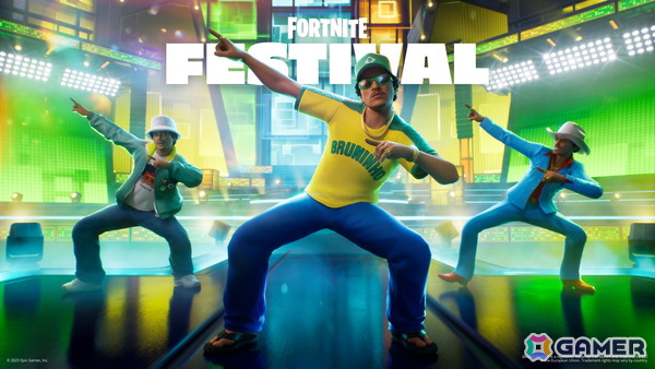 「Fortnite Festival」シーズン9のアイコンにBruno Marsさんが登場!「Die With A Smile」のMVをイメージしたアイテムなどが追加の画像1