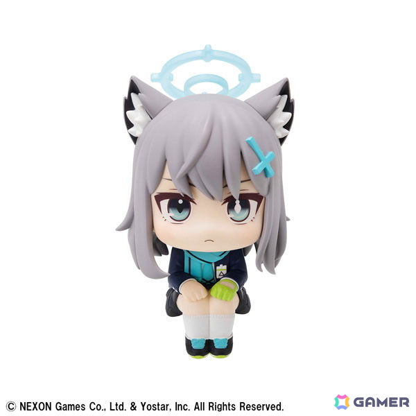 「ブルーアーカイブ」よりシロコとホシノが「るかっぷ」シリーズに登場！見上げる姿やサイズ感がデスクにぴったりの画像