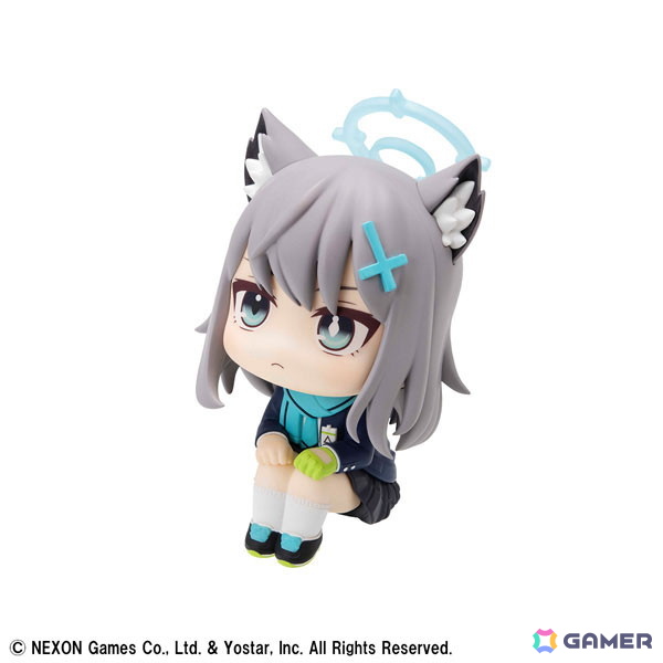 「ブルーアーカイブ」よりシロコとホシノが「るかっぷ」シリーズに登場！見上げる姿やサイズ感がデスクにぴったりの画像