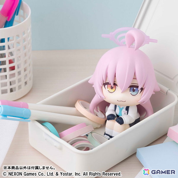 「ブルーアーカイブ」よりシロコとホシノが「るかっぷ」シリーズに登場！見上げる姿やサイズ感がデスクにぴったりの画像