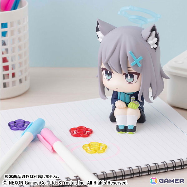 「ブルーアーカイブ」よりシロコとホシノが「るかっぷ」シリーズに登場！見上げる姿やサイズ感がデスクにぴったりの画像