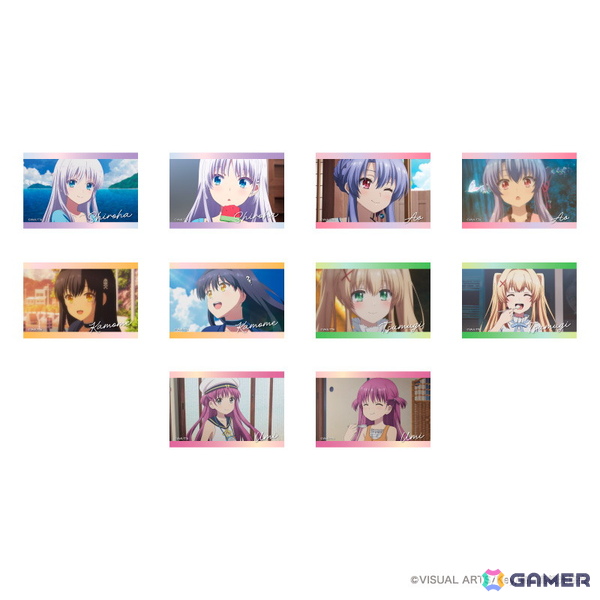 TVアニメ「Summer Pockets」新規描きおろしによる鳴瀬しろは＆加藤うみの蝶ドレスシリーズ商品が発売決定！の画像7