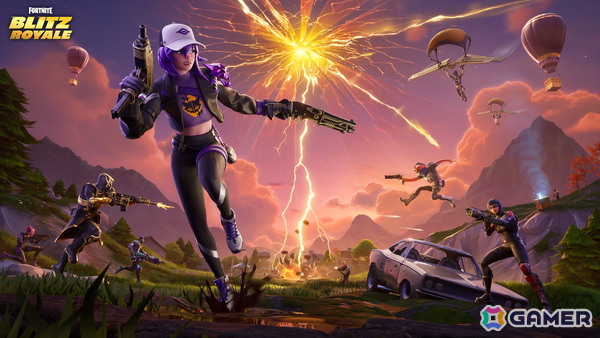 「フォートナイト」に32人対戦モード「Fortnite Blitz Royale」が登場！5分で勝敗が決まるカジュアルなゲームルールが特徴の画像1