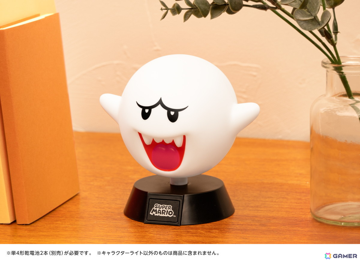 「スーパーマリオ」テレサが約10cmの卓上ライトに！スターやハテナブロックなどキャラクターライトシリーズと並べても楽しいアイテムの画像