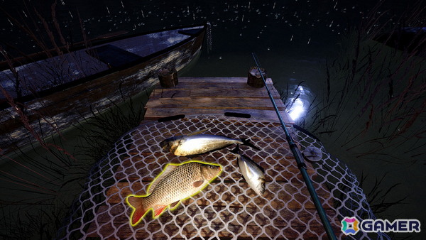 ホラーフィッシングゲーム「Out Fishing」がSteam向けに発表！昼は釣り、夜は得体のしれない恐怖がプレイヤーを襲うの画像