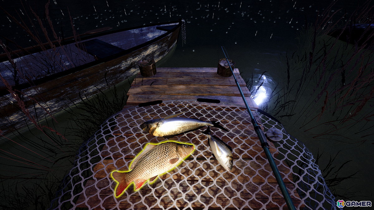 ホラーフィッシングゲーム「Out Fishing」がSteam向けに発表！昼は釣り、夜は得体のしれない恐怖がプレイヤーを襲うの画像8
