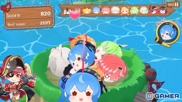 「ホロライブお宝マウンテンてんこ盛りVer」が発売！にぎやか＆爽快アクションパズルがSwitchで登場の画像3
