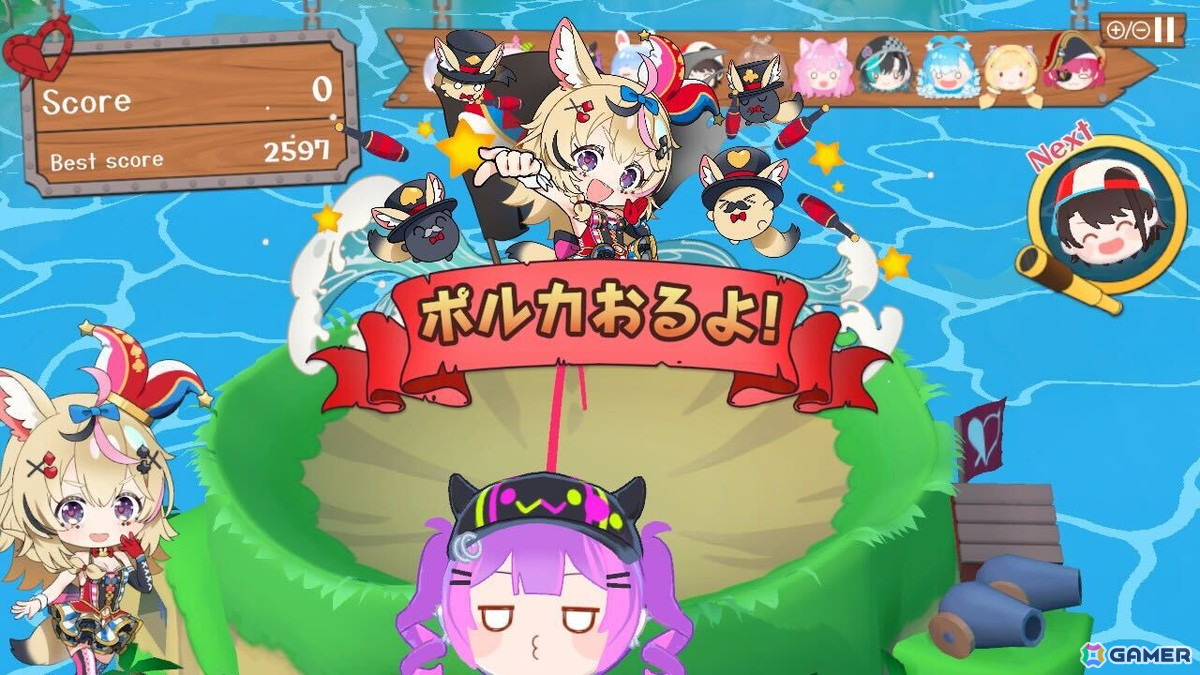 「ホロライブお宝マウンテンてんこ盛りVer」が発売!にぎやか&爽快アクションパズルがSwitchで登場の画像