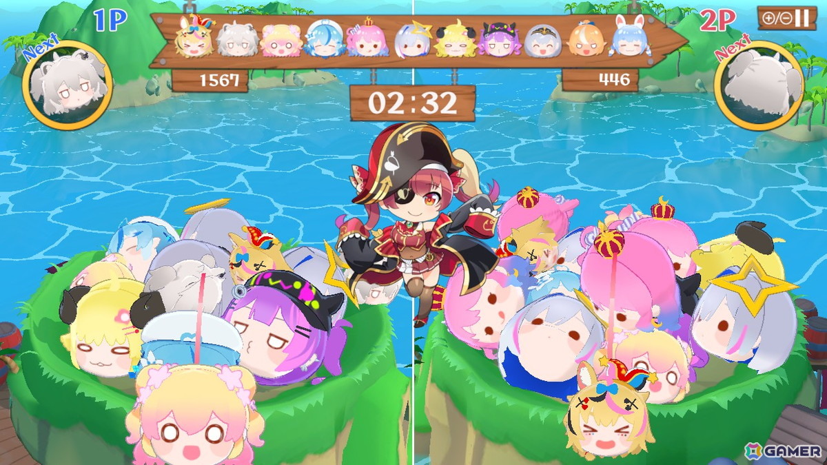 「ホロライブお宝マウンテンてんこ盛りVer」が発売!にぎやか&爽快アクションパズルがSwitchで登場の画像