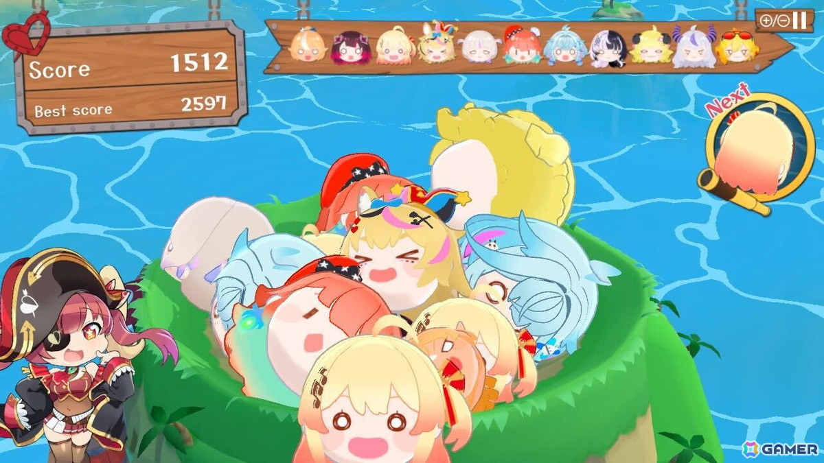 「ホロライブお宝マウンテンてんこ盛りVer」が発売!にぎやか&爽快アクションパズルがSwitchで登場の画像