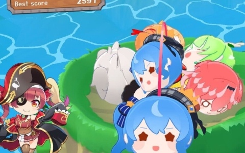 「ホロライブお宝マウンテンてんこ盛りVer」が発売！にぎやか＆爽快アクションパズルがSwitchで登場