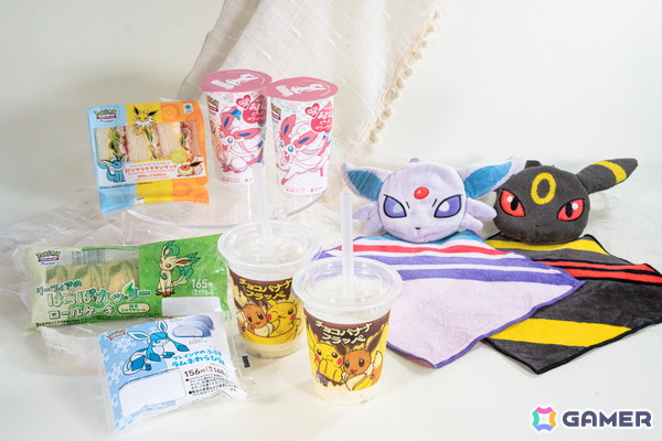 ブイズをイメージしたフラッペやサンドイッチなどがファミマで6月24日より発売！「ポケポケ」のプレゼントコードがもらえるキャンペーンもの画像1