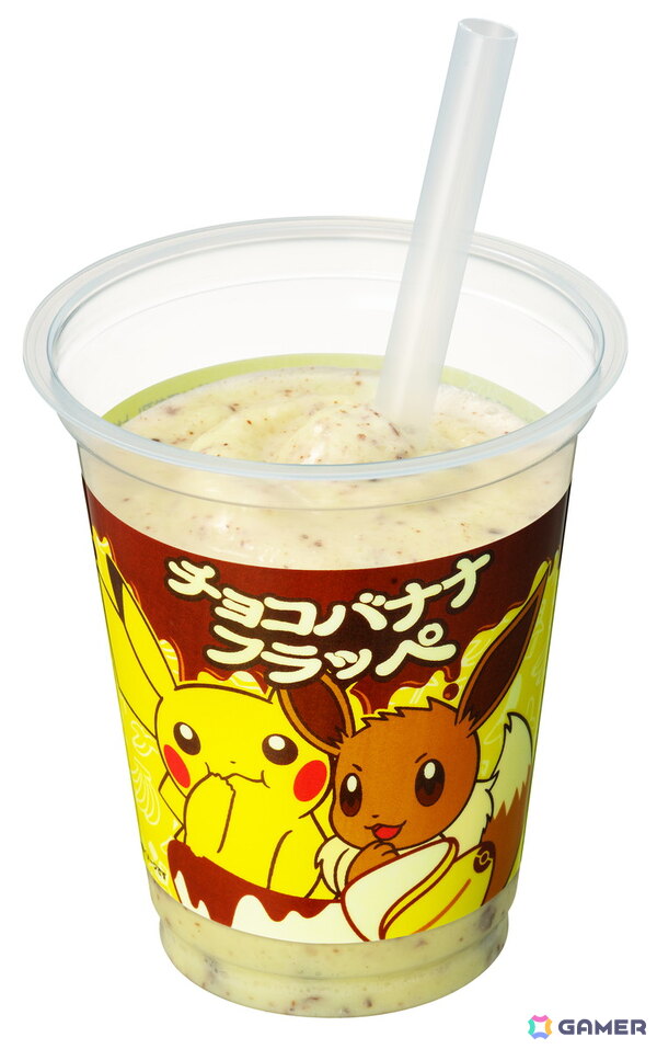 ブイズをイメージしたフラッペやサンドイッチなどがファミマで6月24日より発売！「ポケポケ」のプレゼントコードがもらえるキャンペーンもの画像