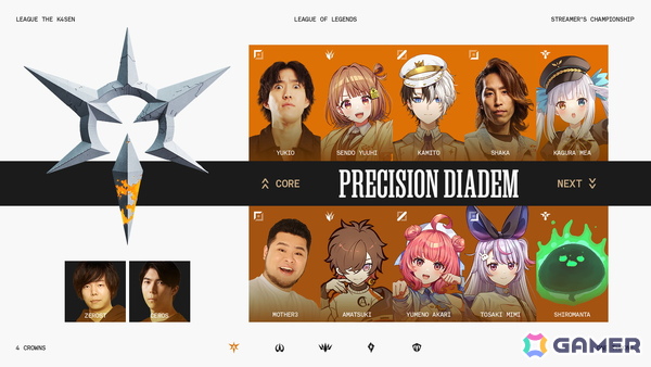 k4senさんによる配信企画シリーズ第36回目「League The k4sen」が6月25日より開催！「LoL」を舞台にストリーマーやVTuberが競い合うの画像6