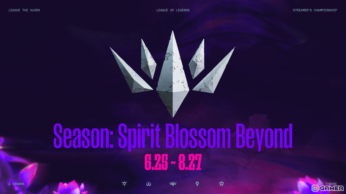 k4senさんによる配信企画シリーズ第36回目「League The k4sen」が6月25日より開催！「LoL」を舞台にストリーマーやVTuberが競い合うの画像2