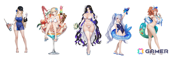 「ブラウンダスト2」2周年記念の大型アップデートが実施！夏イベントカセットや最大1,000回ガチャ、ウィルヘルミナたちの水着コスチュームが登場の画像4