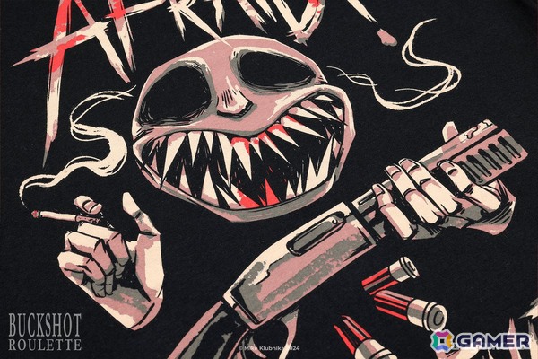 「Buckshot Roulette」と「RimWorld」のグッズがFangamer Japanにて発売!Tシャツやデスクマットなど4つのグッズが登場の画像