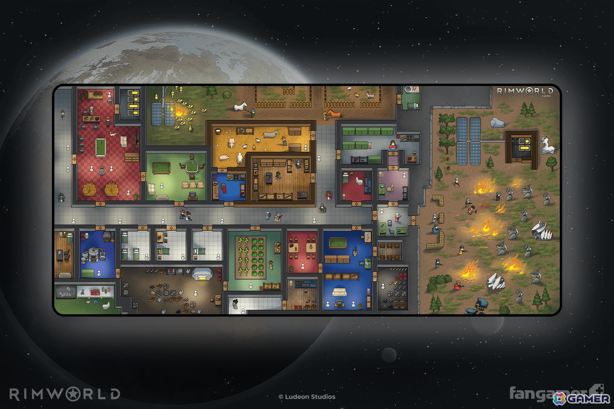 「Buckshot Roulette」と「RimWorld」のグッズがFangamer Japanにて発売!Tシャツやデスクマットなど4つのグッズが登場の画像