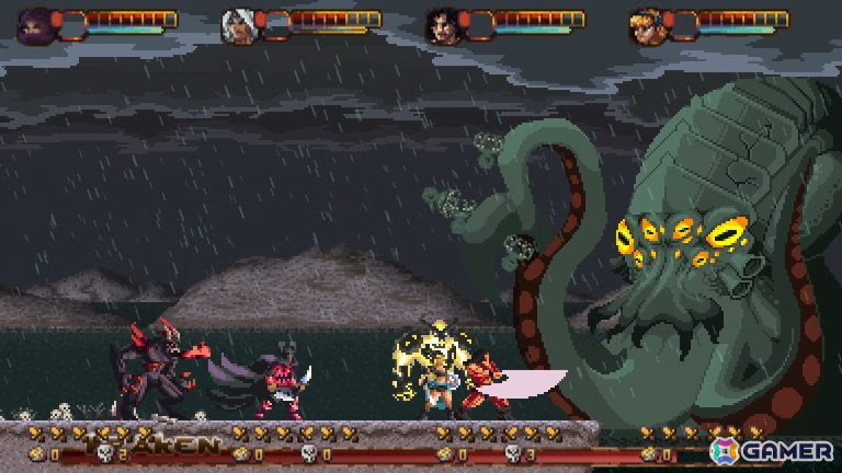 「ABATHOR」がPS5/PS4/Switch向けに発売！80年代から90年代のアーケードゲームに色濃く影響を受けた2Dプラットフォーマーの画像