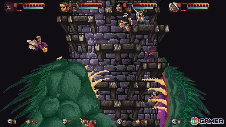 「ABATHOR」がPS5/PS4/Switch向けに発売！80年代から90年代のアーケードゲームに色濃く影響を受けた2Dプラットフォーマーの画像