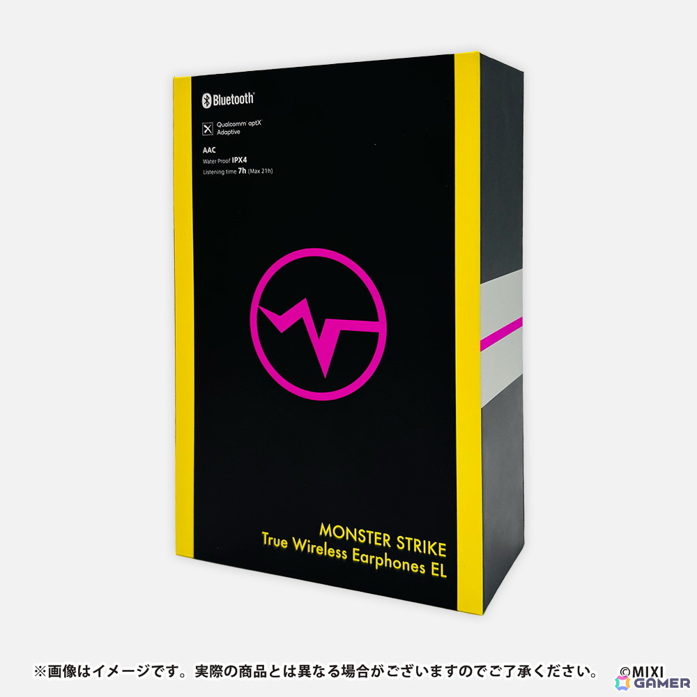 モンスト ワイヤレスイヤホン MX-BTTW03-BK エル モンスターストライク ワイヤレスイヤホン MX-BTTW03-BK エル