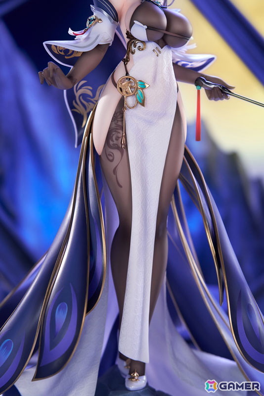 「アズレン」の鎮海が改造後の姿で1/7スケールフィギュアに！内蔵LEDにより点灯可能な提灯が幻想的な雰囲気を演出の画像