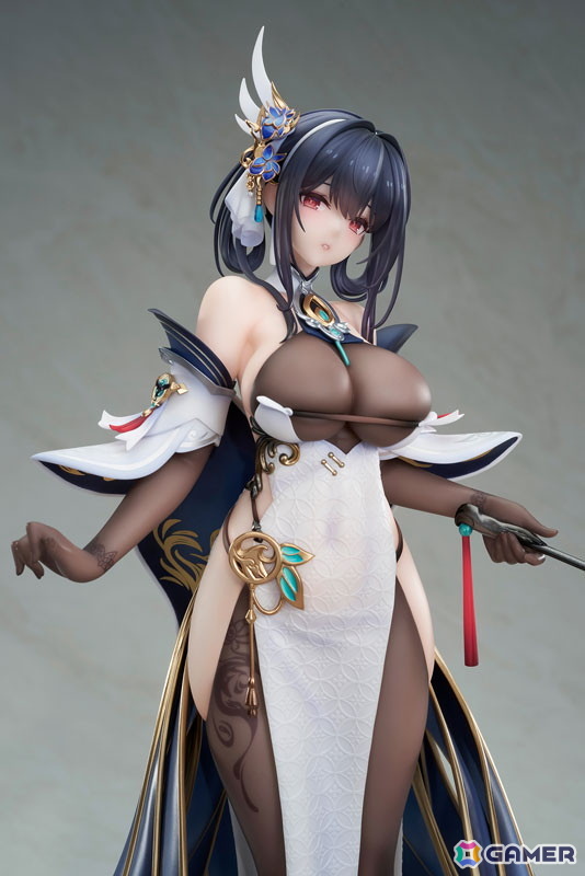 「アズレン」の鎮海が改造後の姿で1/7スケールフィギュアに！内蔵LEDにより点灯可能な提灯が幻想的な雰囲気を演出の画像