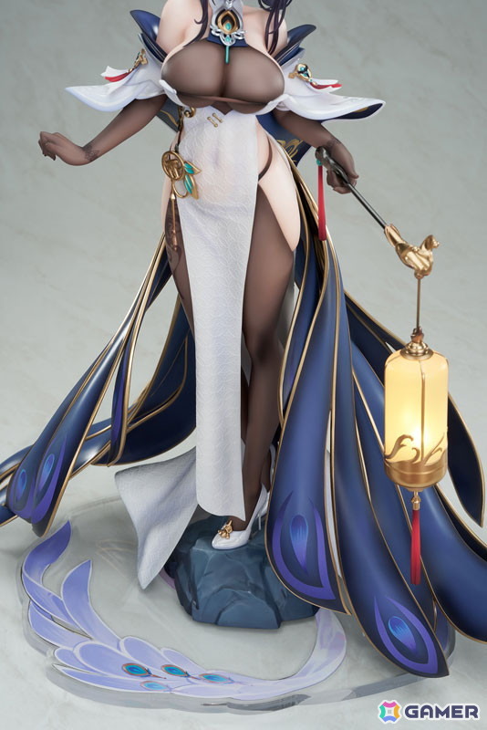 「アズレン」の鎮海が改造後の姿で1/7スケールフィギュアに！内蔵LEDにより点灯可能な提灯が幻想的な雰囲気を演出の画像