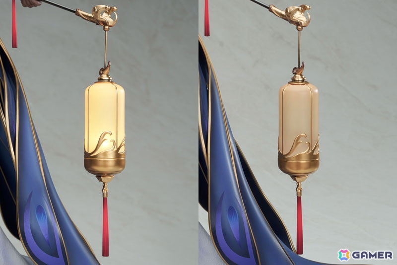 「アズレン」の鎮海が改造後の姿で1/7スケールフィギュアに！内蔵LEDにより点灯可能な提灯が幻想的な雰囲気を演出の画像13