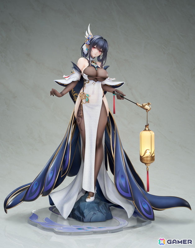 「アズレン」の鎮海が改造後の姿で1/7スケールフィギュアに！内蔵LEDにより点灯可能な提灯が幻想的な雰囲気を演出の画像