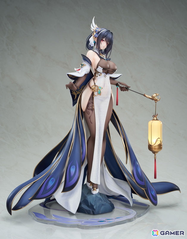 「アズレン」の鎮海が改造後の姿で1/7スケールフィギュアに！内蔵LEDにより点灯可能な提灯が幻想的な雰囲気を演出の画像3