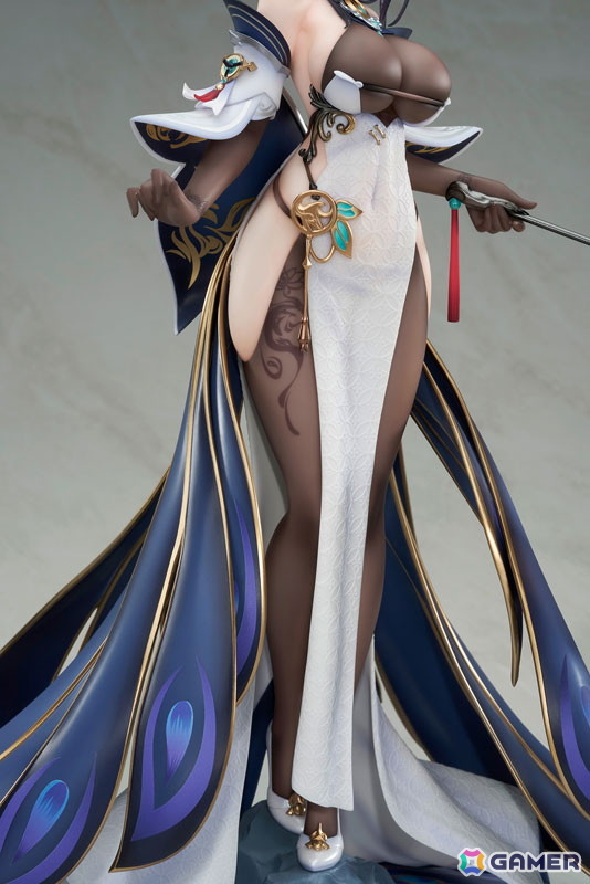 「アズレン」の鎮海が改造後の姿で1/7スケールフィギュアに！内蔵LEDにより点灯可能な提灯が幻想的な雰囲気を演出の画像6