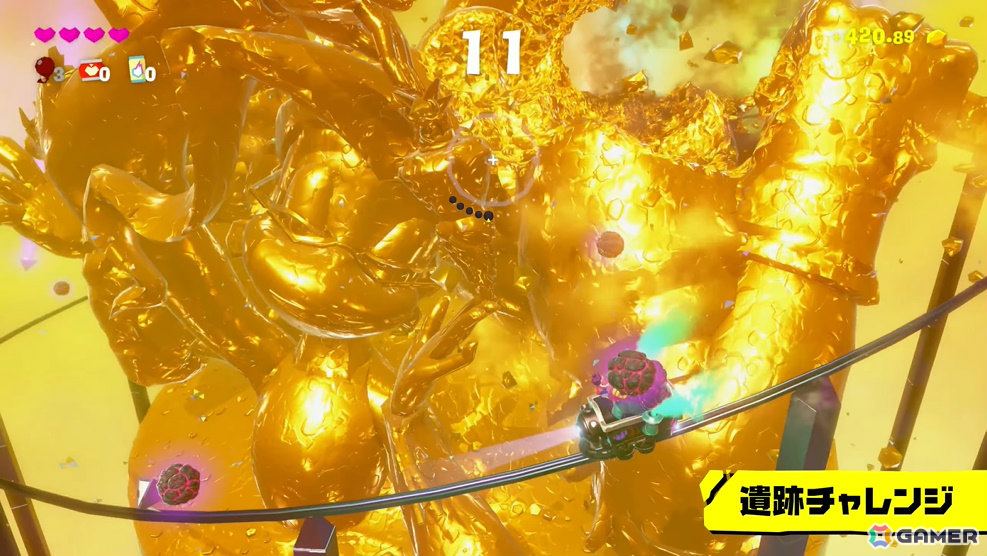「ドンキーコング バナンザ」ドンキーコングが大変身するいにしえのチカラ“バナンザ”や新感覚の彫刻を楽しめる“DKアーティスト”など新情報が一挙解禁！の画像77