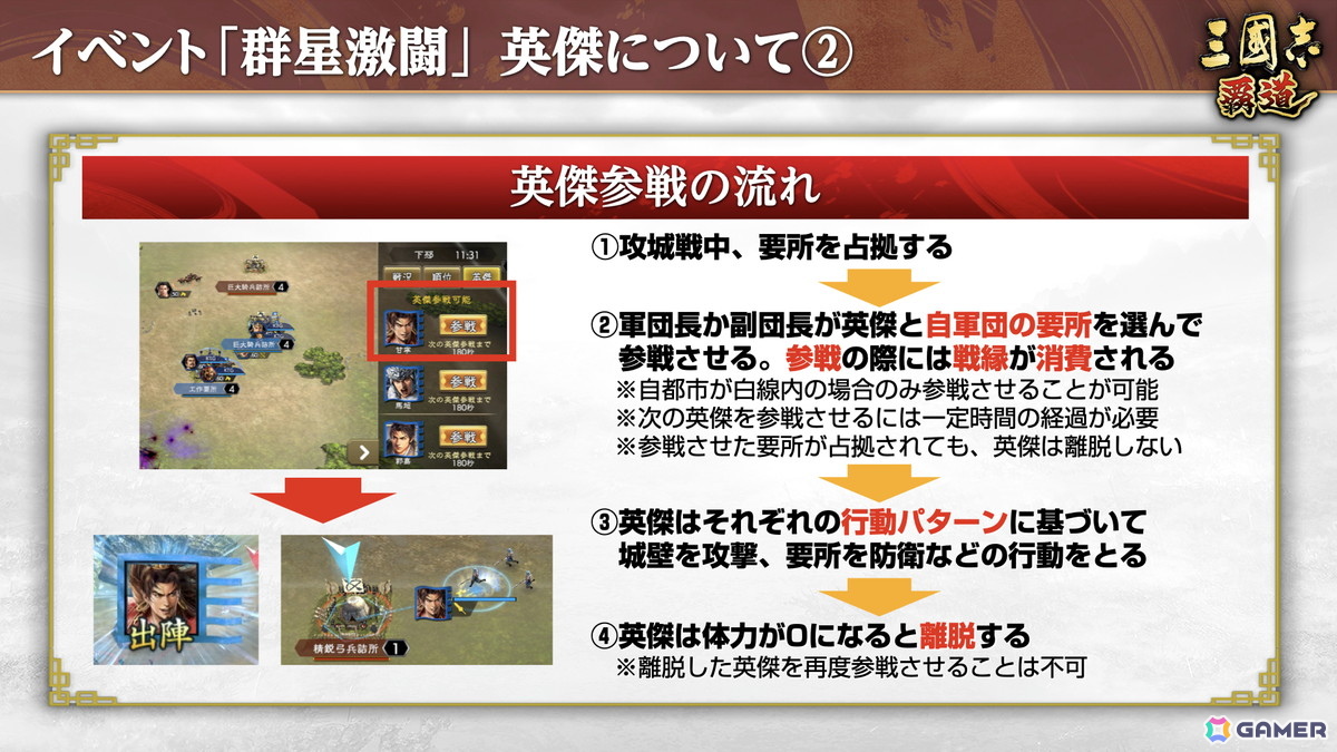 「三國志 覇道」で新長期イベント「群星激闘」が開幕!極求賢令には新LR武将「魏延」「管夷吾」が登場の画像