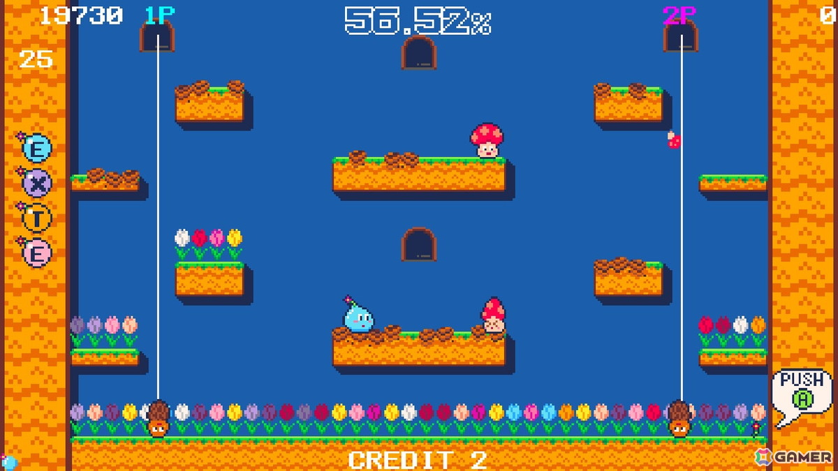 固定画面アクションゲーム「ブルームパラダイス」がSwitchとSteamにて配信！1つのソフトで2人プレイが可能の画像4