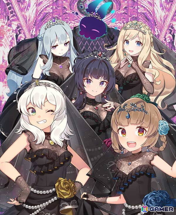 「ごまおつ」でウェディングイベント「黒花嫁は茨に咲き誇る～悲憤はモノクロームに包まれて～」が開催！黒いウェディングドレス姿の学園乙女たちがガチャに登場の画像3