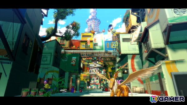 「デジモンストーリー タイムストレンジャー」眺めているだけでも楽しいデジタルワールド・イリアスの探索＆パロットモン戦を先行体験！の画像