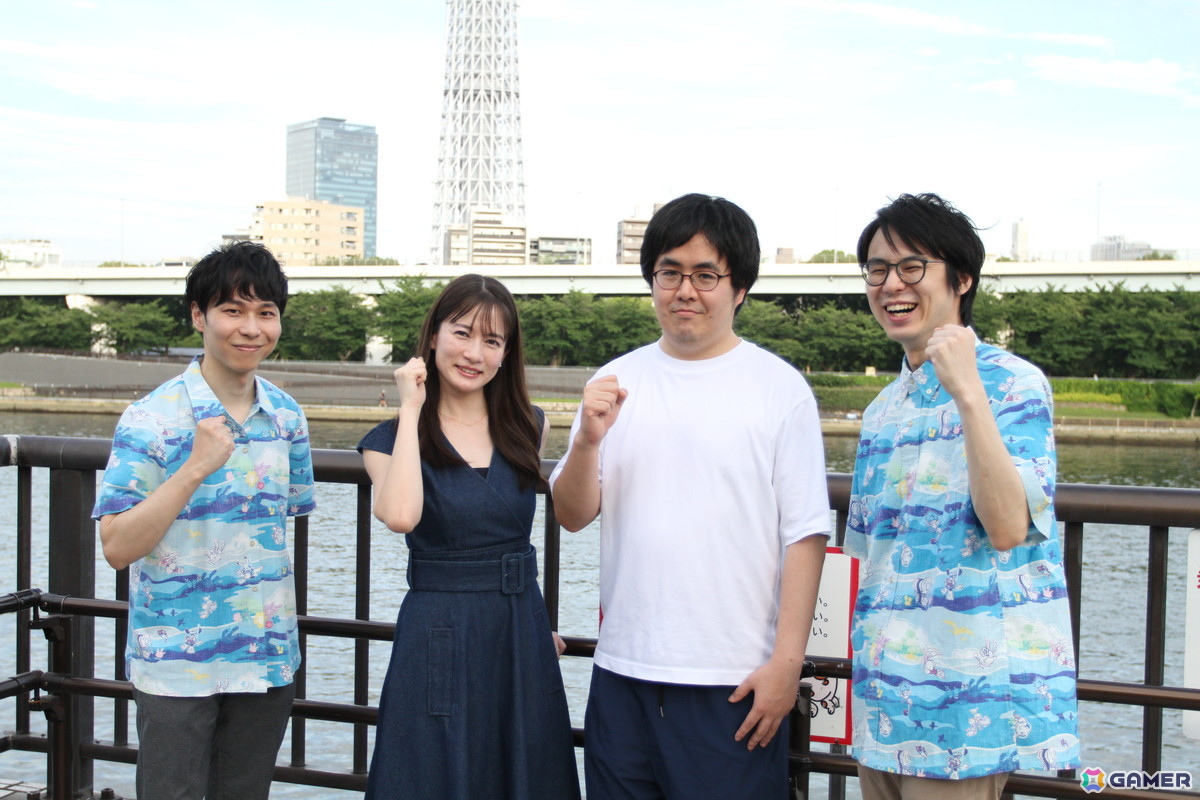（写真左から）Refuさん、宇内梨沙さん、ちょもすさん、水上侑さん