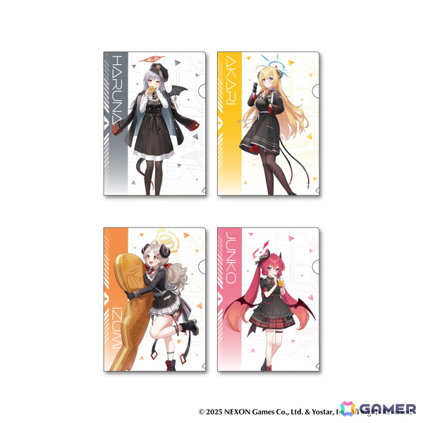 「ブルアカ」とGiGOのコラボキャンペーンが7月5日よりスタート！ハルナ、アカリ、イズミ、ジュンコのコラボたい焼きやオリジナルグッズが販売の画像5