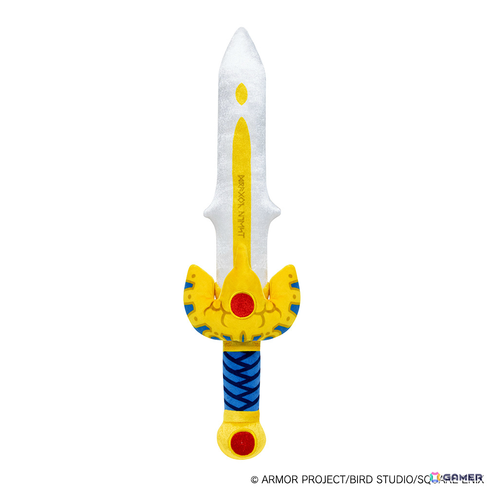 「ドラゴンクエスト」ロトの装備がぬいぐるみになって登場！HD-2D版「ロト三部作」のパッケージイラストが繋がるタペストリーもの画像5
