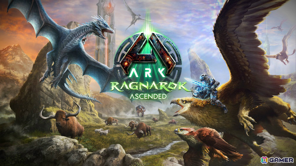 PS5「ARK: Survival Ascended」広大なマップ「ラグナロク」が無料追加コンテンツとして配信！獰猛な新生物「バイソン」も登場の画像
