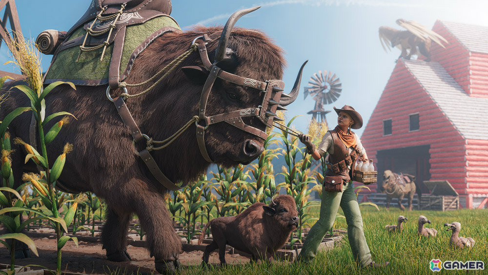 PS5「ARK: Survival Ascended」広大なマップ「ラグナロク」が無料追加コンテンツとして配信！獰猛な新生物「バイソン」も登場の画像