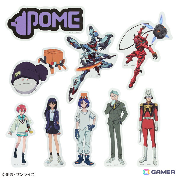 「機動戦士Gundam GQuuuuuuX POP-UP in MAGNET by SHIBUYA109」が7月4日より開催！グッズ販売や購入特典、コラボ装飾もの画像13